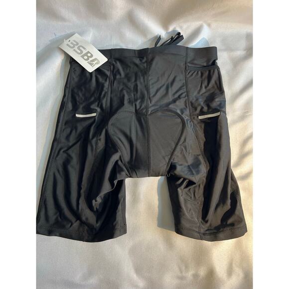 3SB Men’s Triathlon Shorts for Training Cycling in Black Size Large - Picture 6 of 12